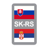 Logo - Slovensko – Srbsko 2023