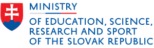 Logo - Ministry of Education, Science, Research and Sport of the Slovak Republic