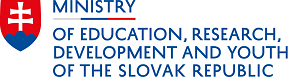 Logo - Ministry of Education, research, development and youth of the Slovak Republic